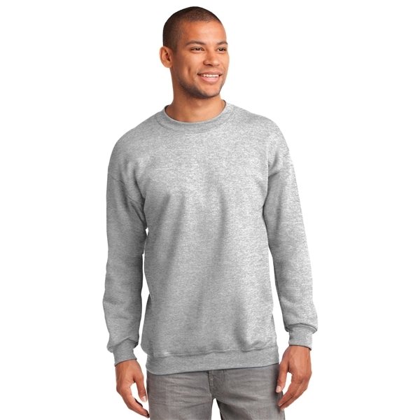 Port Company(R) Tall Essential Fleece Crewneck Sweatshirt - HEATHERS