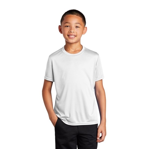 Port Company(R) Youth Performance Tee - WHITE