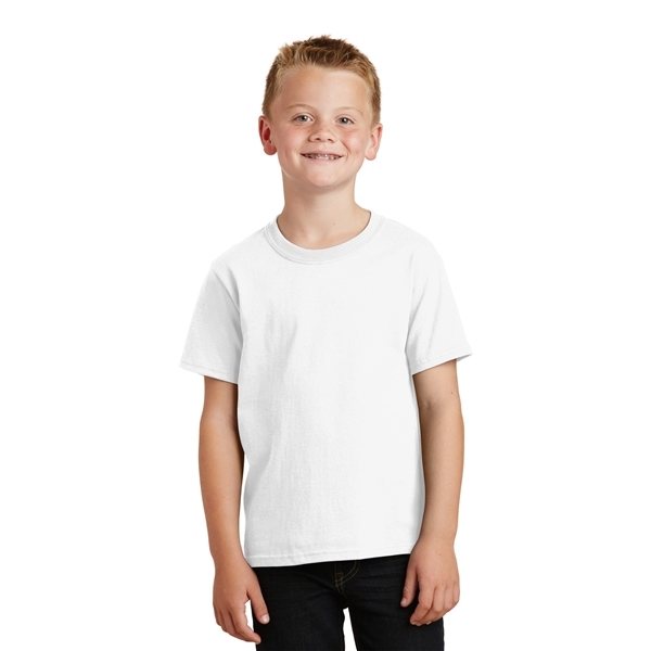 Port Company(R) - Youth Pigment - Dyed Tee - WHITE