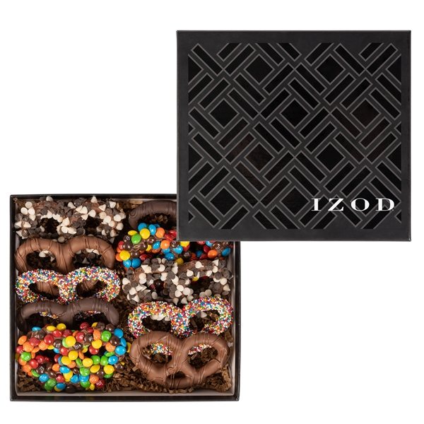 Premier Chocolate Pretzel Deluxe Gift Box