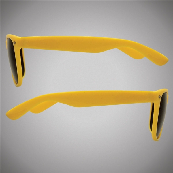 Premium Classic Retro Sunglasses - Yellow