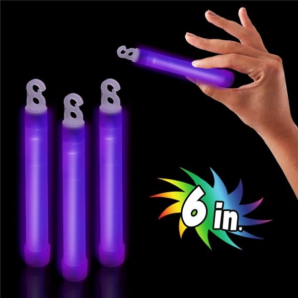 Premium Glow Sticks 6 - Purple