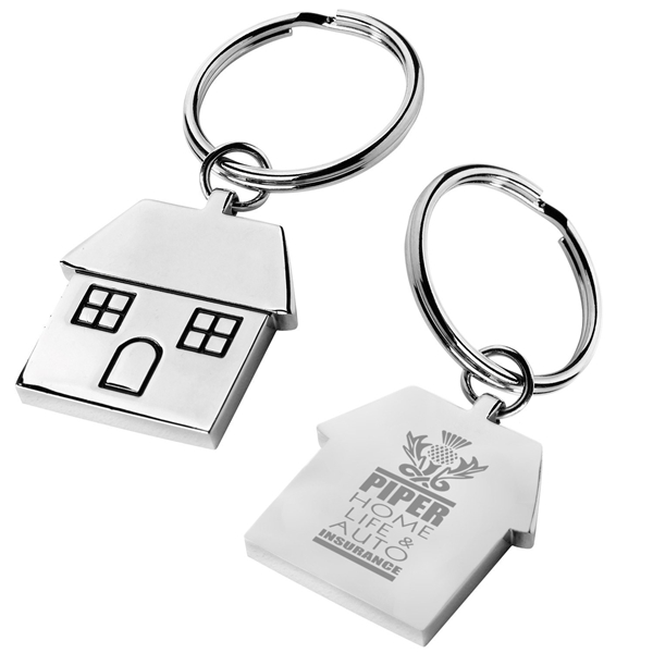 Promotional House - Shaped Keytag