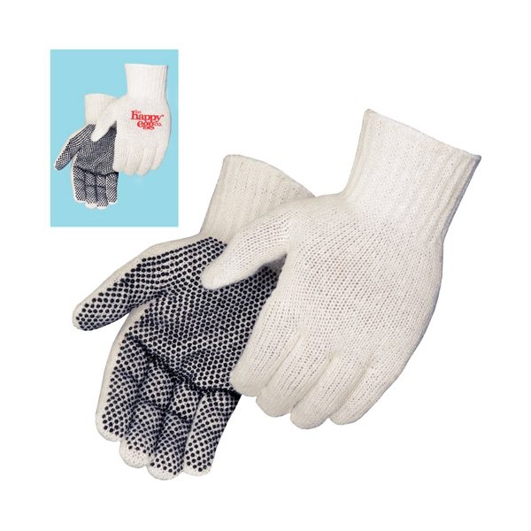 PVC Dotted Palm Cotton / Polyester Knit Gloves