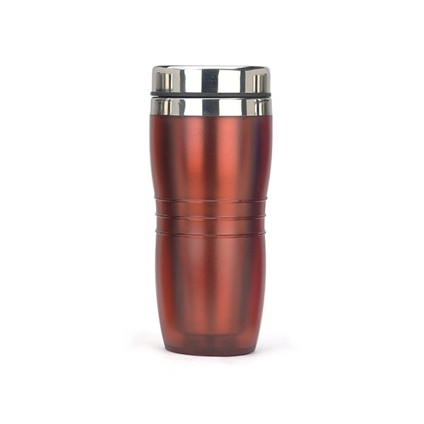 Quench Red 16 oz Double Wall Plastic Tumbler