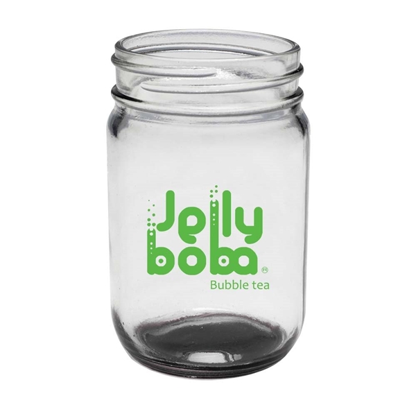 Refreshing 12 oz Decorating Mason Jar