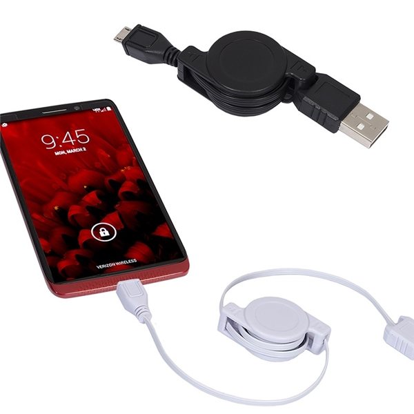 Retractable USB Cable Adapter