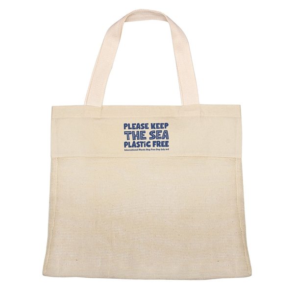 Reusable Cotton Mesh Tote Bag