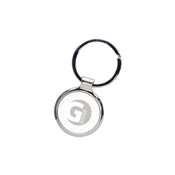Round Mirror Keychain