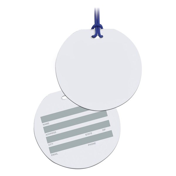 Round Write On Surface Tag