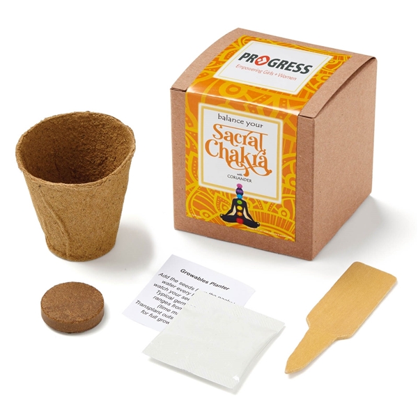 Sacral Chakra Growable In Kraft Gift Box