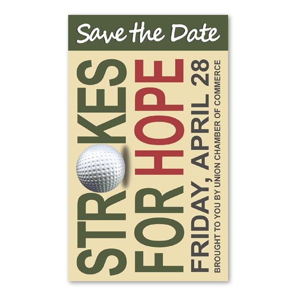 Save The Date Magnet 3 x 5