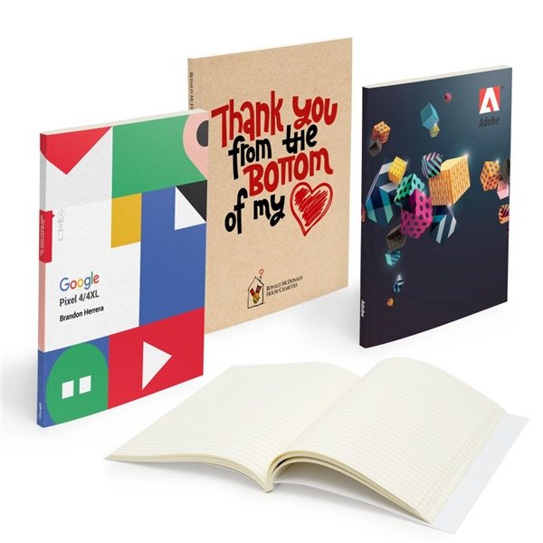 SCRIBL Mighty Perfect Bound With Smooth Cardboard And Lined Paper