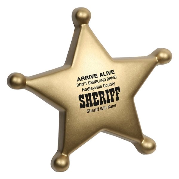 SheriffS Badge - Stress Relievers