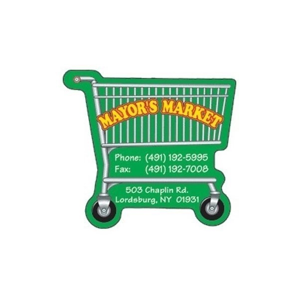 Shopping Cart - Die Cut Magnets