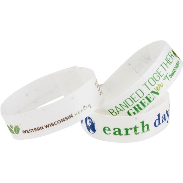Signature Seeded Paper Wristband