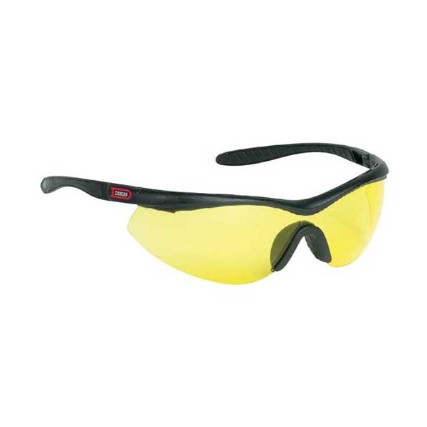 Single - Piece Lens Wrap - Around Safety Glasses / Sun Glasses