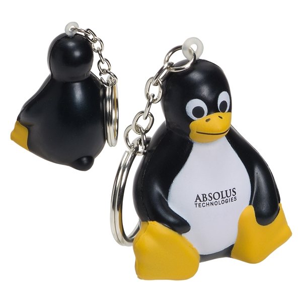 Sitting Penguin Key Chain - Squishy Stress Relievers