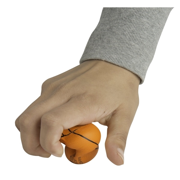 Slow Return Foam Basketball Squeezies Stress Reliever