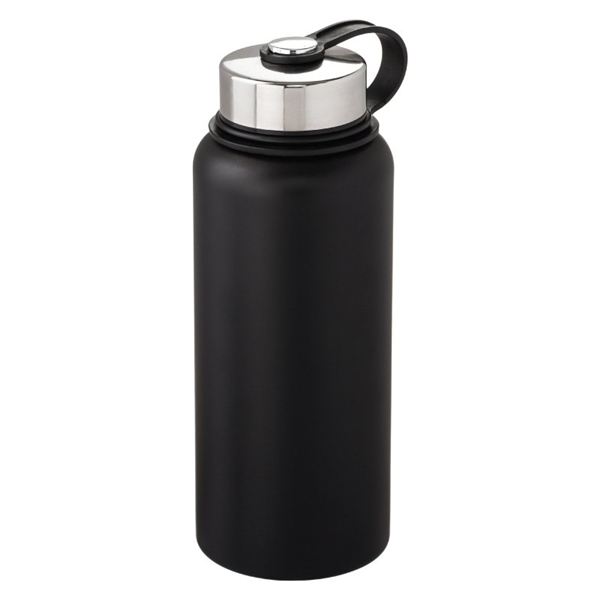 Thermos 32oz Vacuum Insulated Hydration Bottle with Screw Top - Black