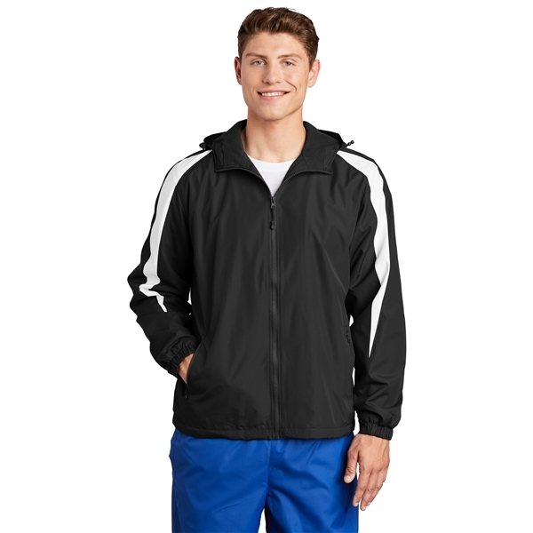 Sport - Tek Fleece - Lined Colorblock Jacket - COLORS