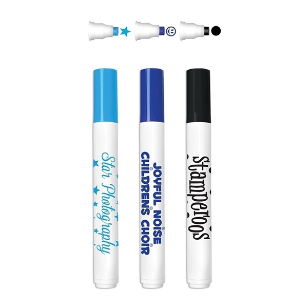 Stamperoos - Washable Ink Stamping Markers - USA Made