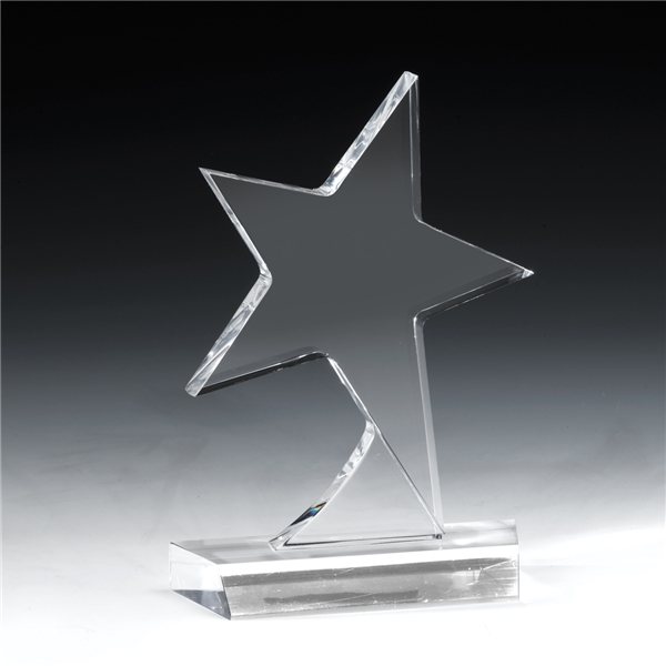 Acrylic Star Award - 5x7x0.75 in