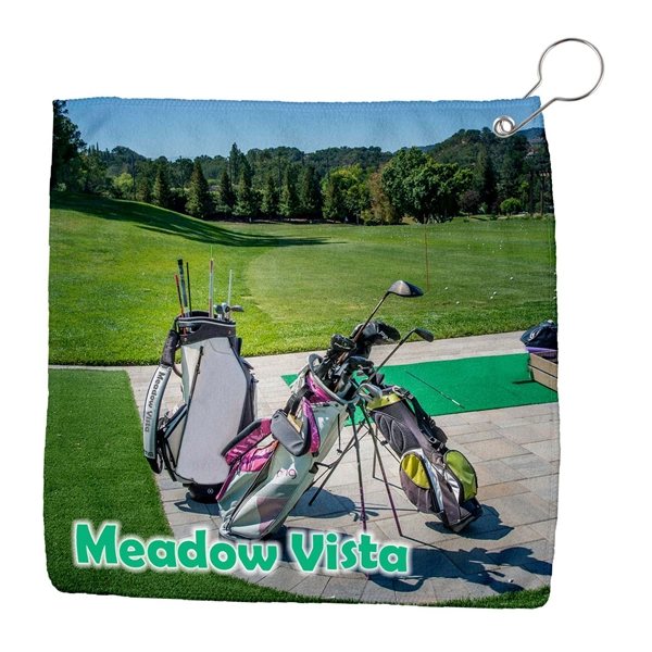 SUBLIMATION RALLY TOWEL or Sublimation Golf Towel, sublimation