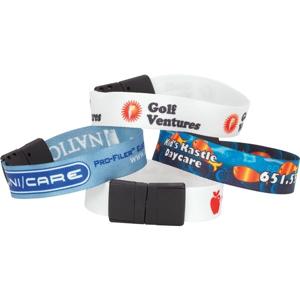 Sublimated Recycled Cloth Wristband