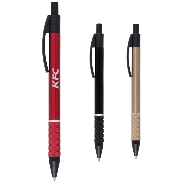 Super Glide Metal Pen with Black Accents