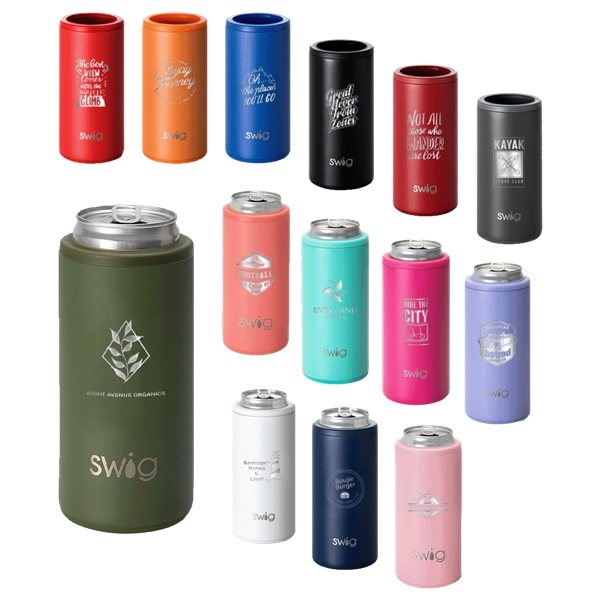 SWIG 12 OUNCE SKINNY CAN COOLER