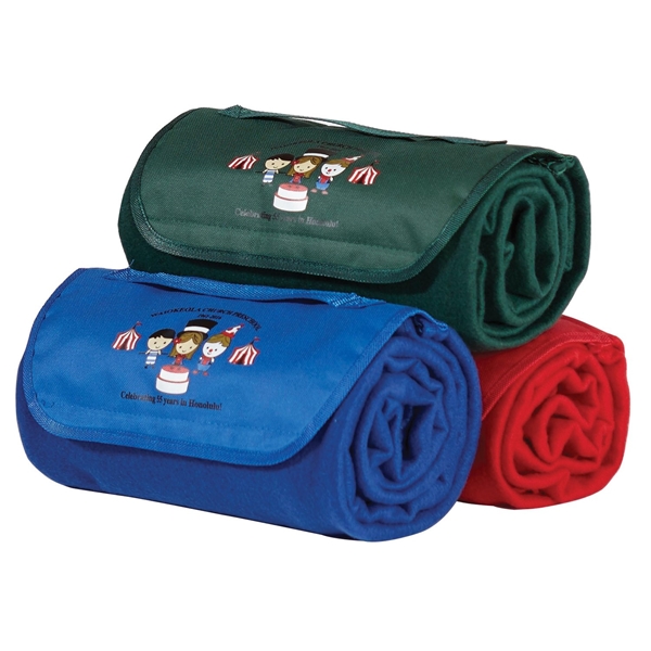 Promotional Tanglewood Fleece Roll Up Blanket