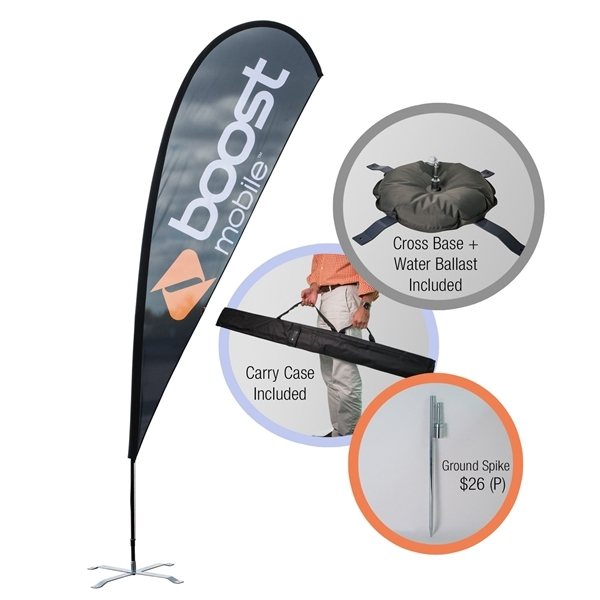 Promotional Tear Drop Banner (Double Sided)