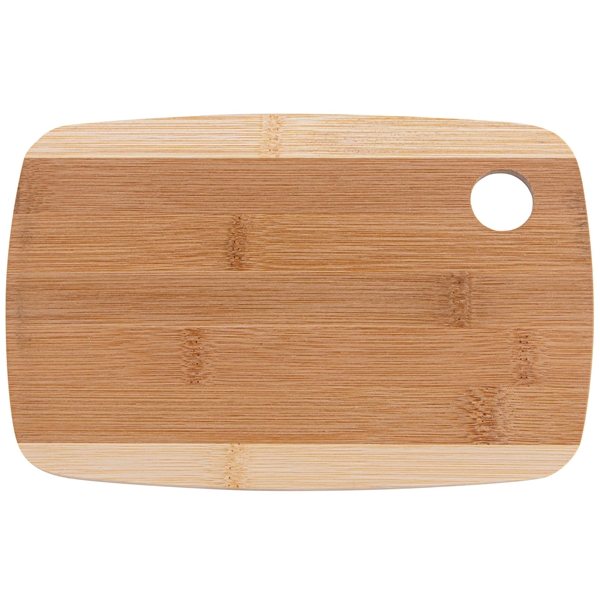 The Camden 9- Inch Two - Tone Bamboo Cutting Board