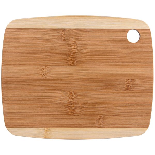 The Gosford 11- Inch Two - Tone Bamboo Cutting Board