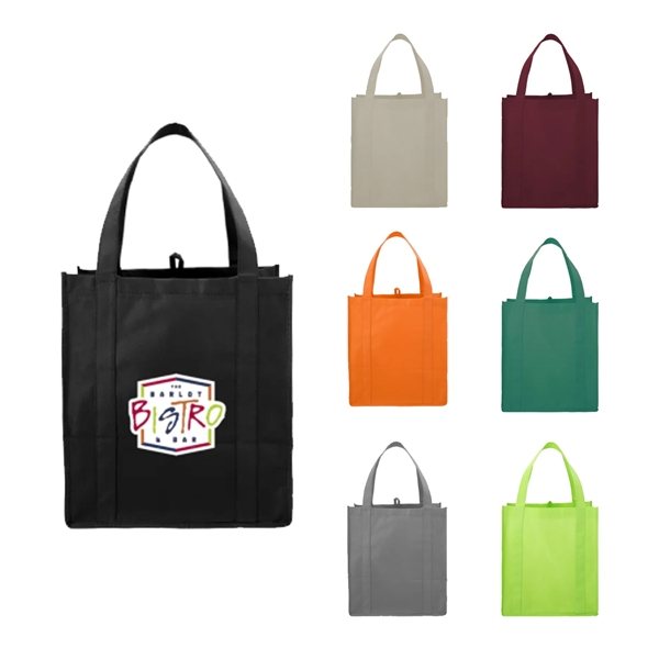 Imprinted Eco-Friendly Non Woven Tote Bags (13.5 x 14.5)