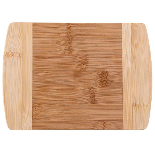 The Wellington 8- Inch Two - Tone Bamboo Cutting Board