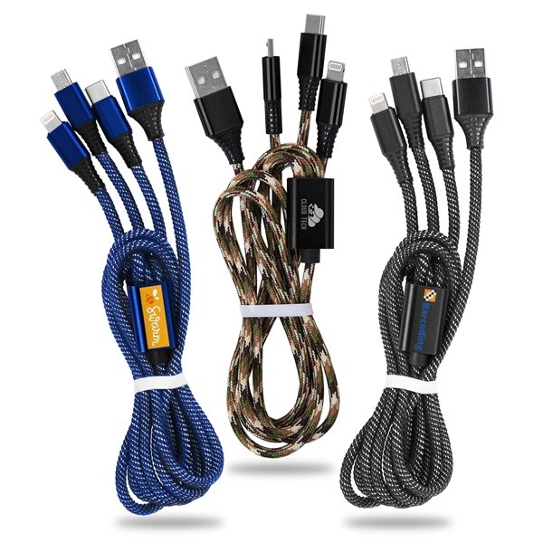 The Zendy 3- in -1 Charging Cable