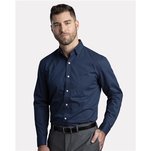 tommy hilfiger polka dot tie