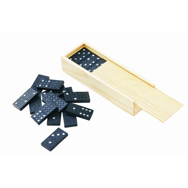 Travel Domino Set In Wooden Box
