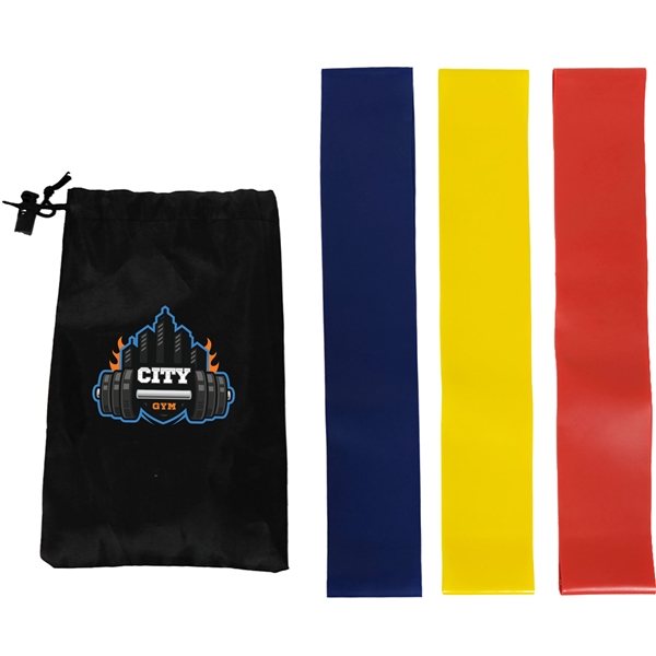 DINY Sport Resistance Flex Band Set 3 Piece – Increase Strength & Muscular Endurance