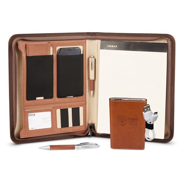 Promotional Tuscany (TM) Journal & Tumbler Gift Set with your logo