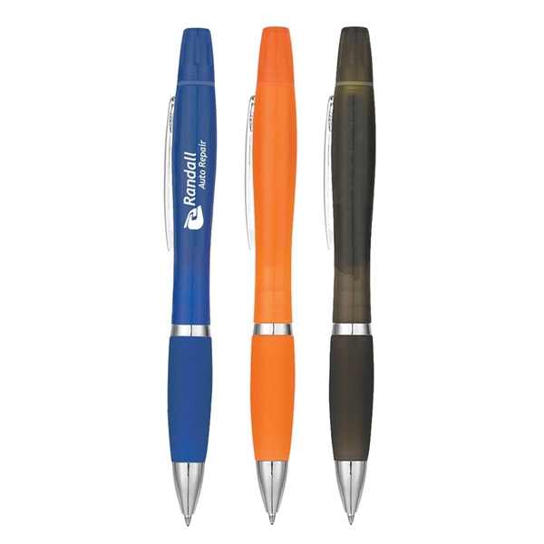 Twin - Write Pen Highlighter With Antimicrobial Additive