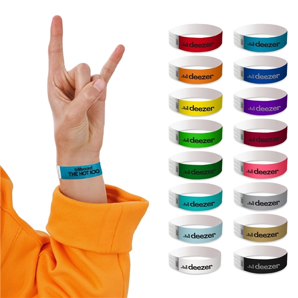 Promotional Vinyl Slap Band Bracelet $1.24