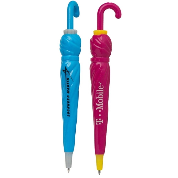 Bright Pink or Blue Umbrella Pens
