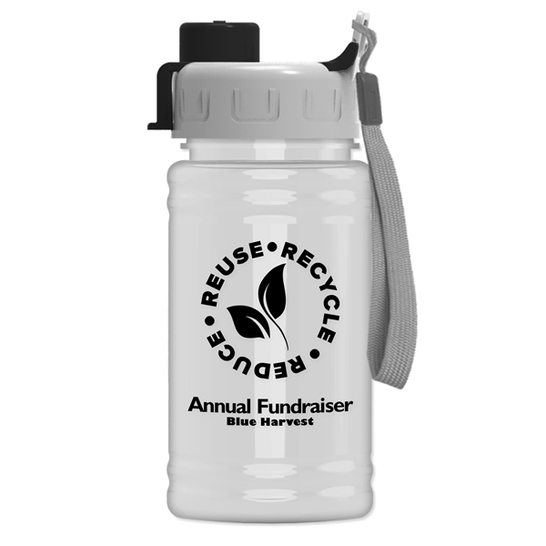 UpCycle - Mini 16 oz rPET Sports Bottle With Quick Snap Lid