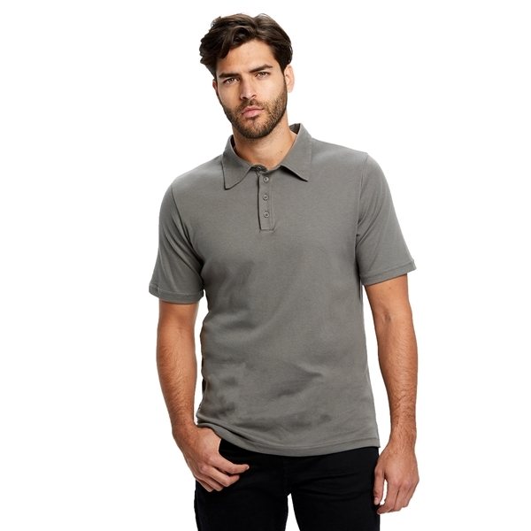 Promotional US Blanks Men's Jersey Interlock Polo T-Shirt