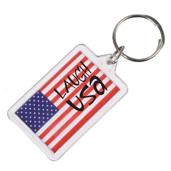 USA Flag Key Chain