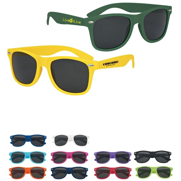 Velvet Touch Malibu Risky Business Sunglasses - Opaque