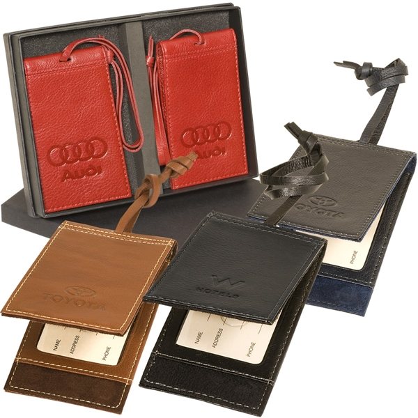 Voyager(TM) Barclay Magnetic Luggage Tag Set